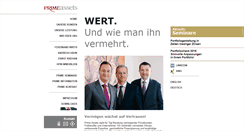 Desktop Screenshot of primeassets.eu