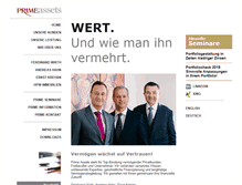 Tablet Screenshot of primeassets.eu